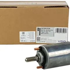 Silnik Valvetronic VDO, część zamienna do silnika, w pudełku z etykietą.