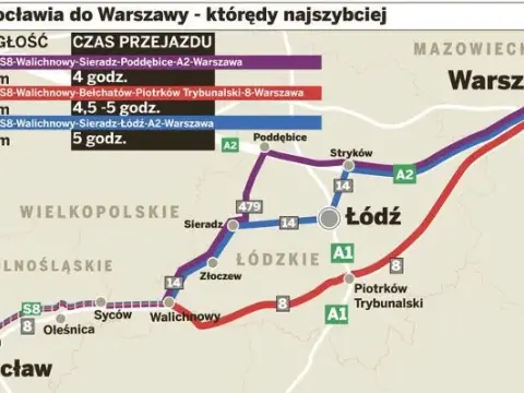 Jak dojadę samochodem do Warszawy? Najlepsze trasy i porady