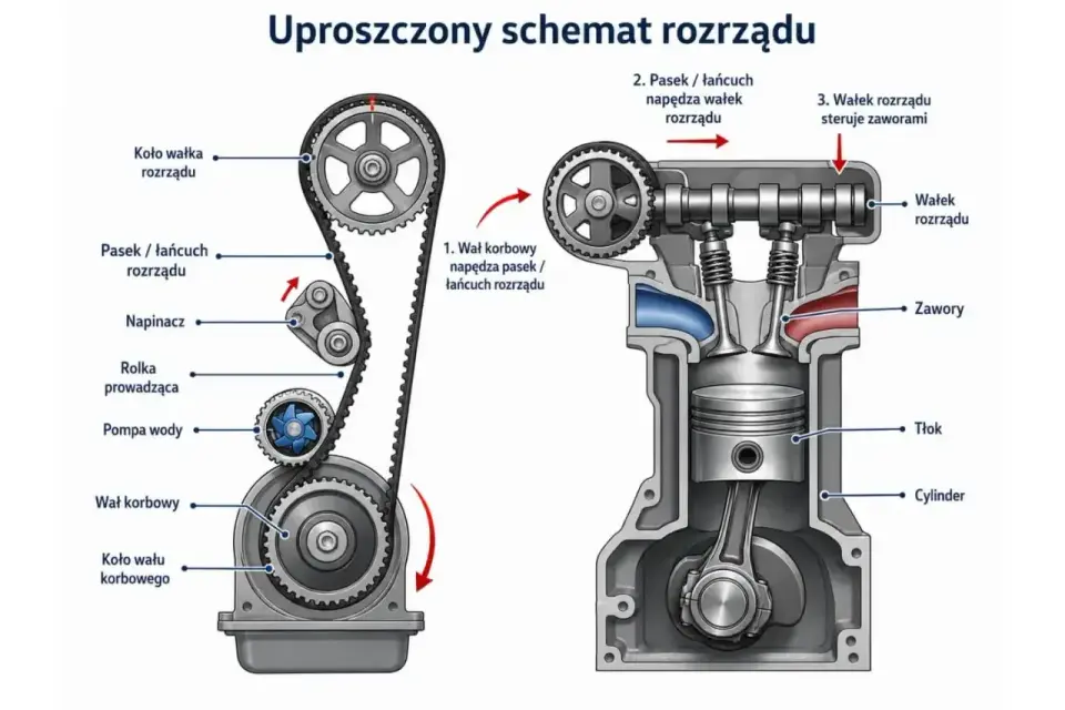 Rozrząd w aucie - jak rozpoznać zużycie i uniknąć awarii